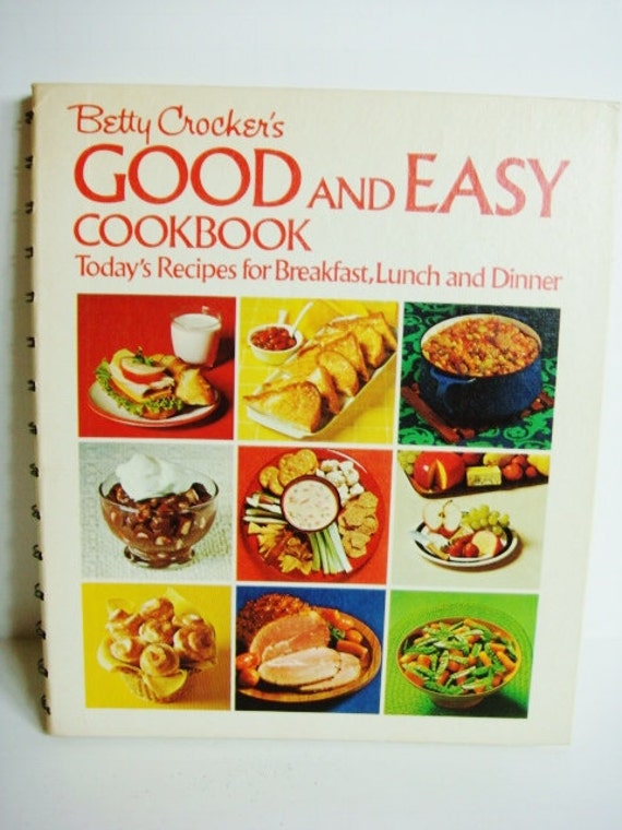 Good and Easy Betty Crocker Cookbook by Kleymannscloset on Etsy