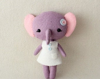 Pocket Elephant pdf Pattern - Instant Download