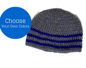 Men's Beanie Cap Custom Made Your Choice Of Color