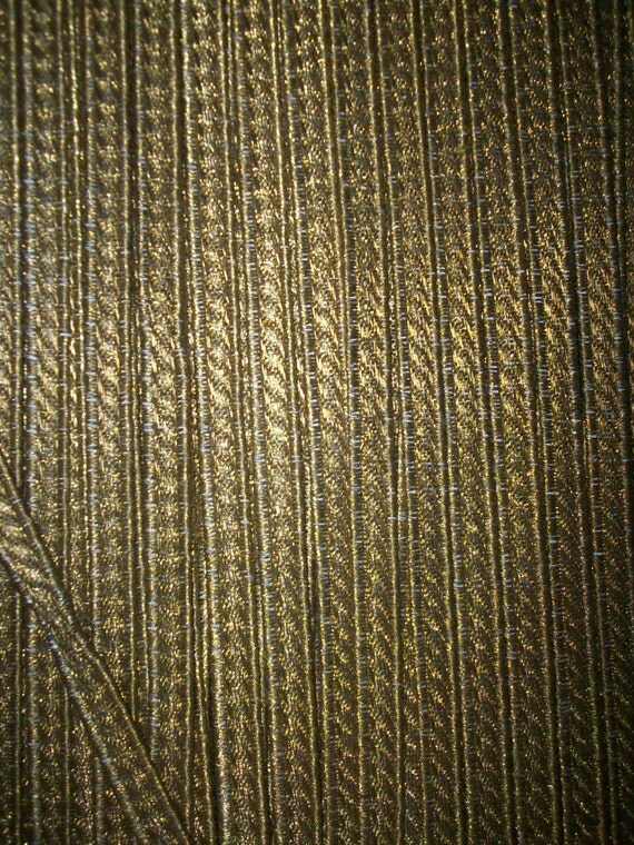 1 yd antique gold trim made of real metal