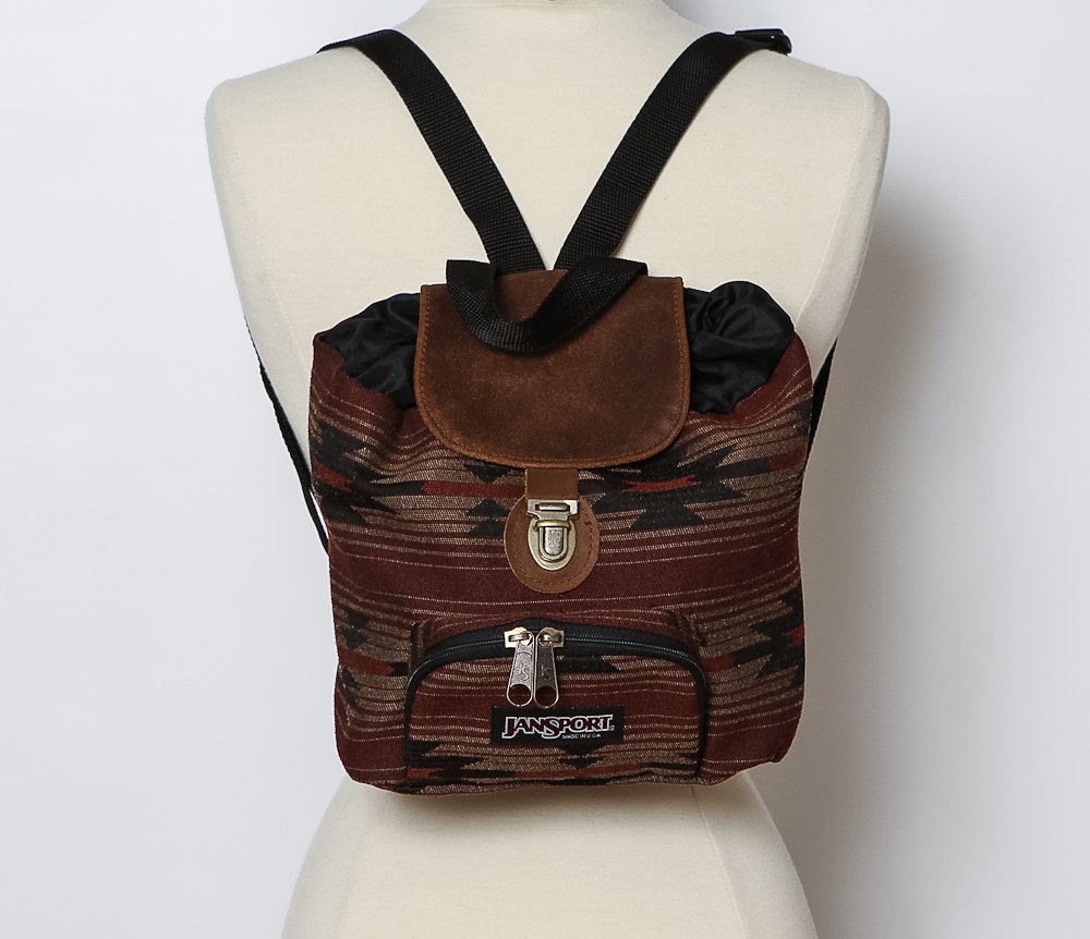 vintage Jansport mini backpack bag