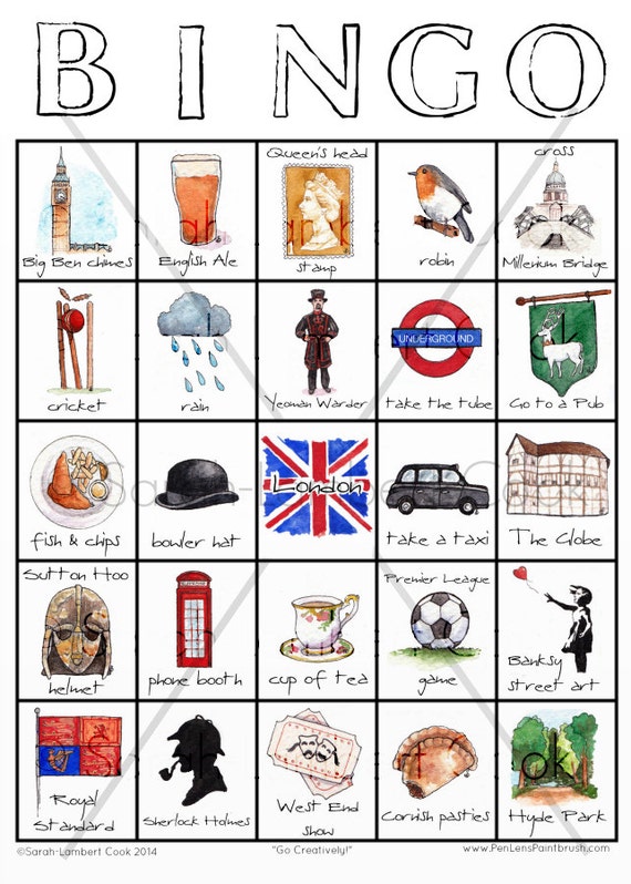 travel bingo uk