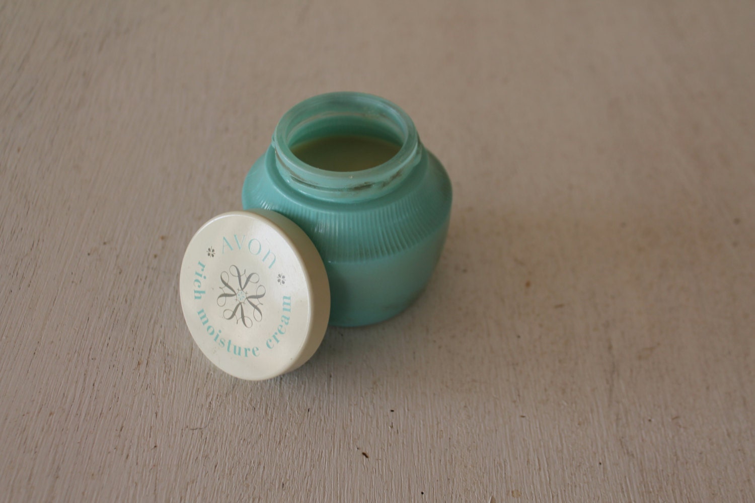 Vintage Avon Bottle Rich Moisture Cream