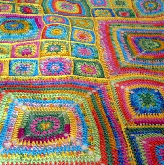 crochet pattern granny blanket square uk Granny Square Crochet Afghan Pattern Blanket Crochet Floral J'adore