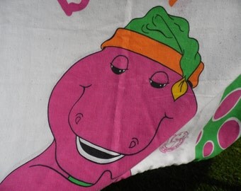 barney the dinosaur pillow