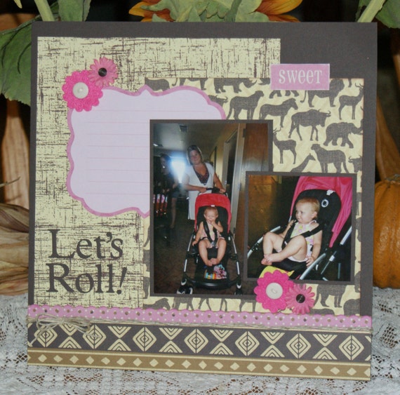 Custom Scrapbook Album Custom Made by PaperPrettiesandMore on Etsy