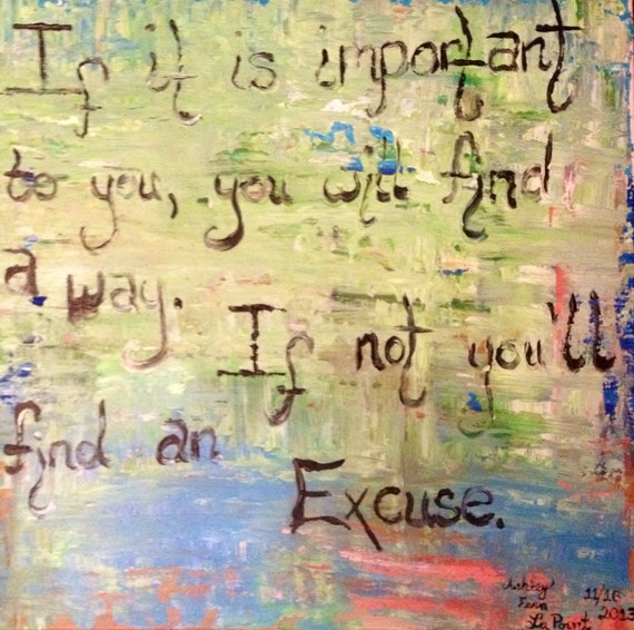 Items similar to Original Acrylic Inspirational Painting, inspiration