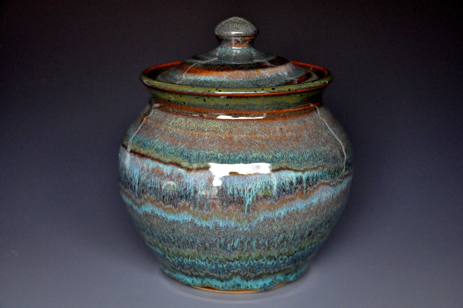 ceramic cookie jar hand made pottery f ceramic cookie jar hand made pottery f