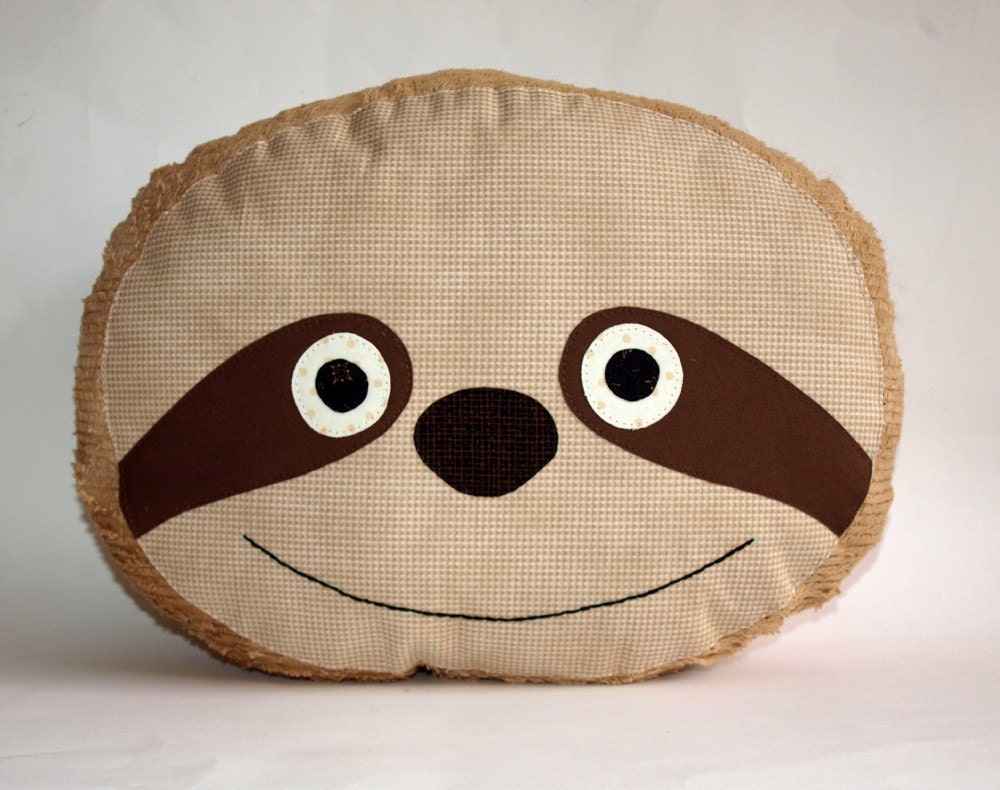 sloth pillow plush