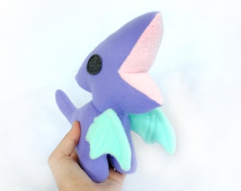 purple pterodactyl stuffed animal