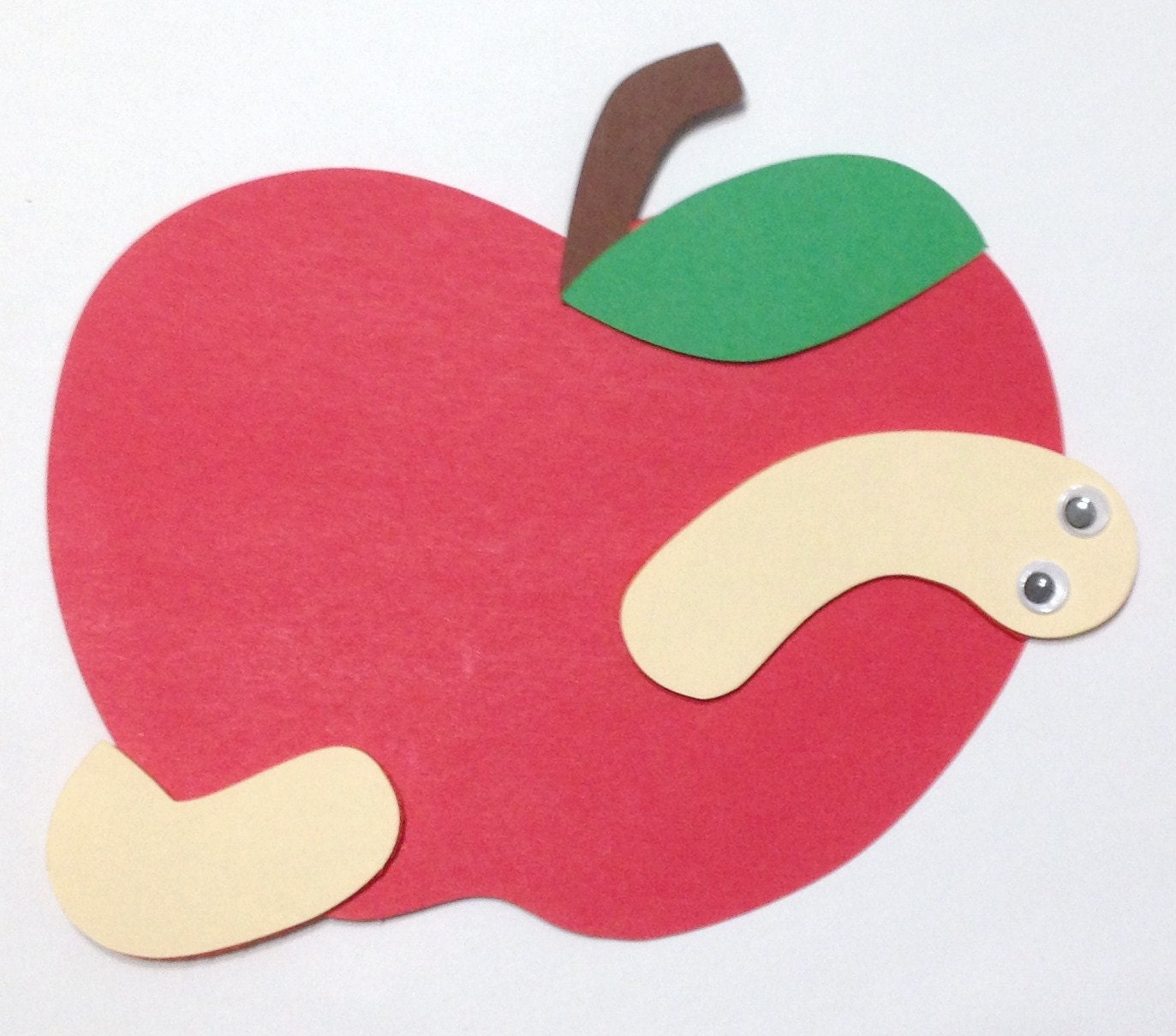 Apple With Worm Bug Fall Craft Kit For Kids Birthday Party