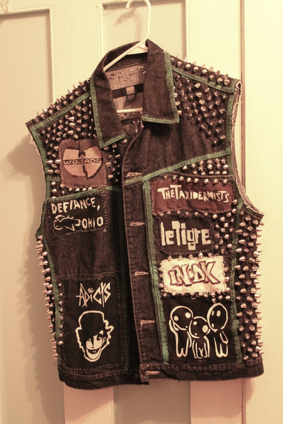 Items similar to DIY Studded Punk Vest *SUMMER SALE* on Etsy