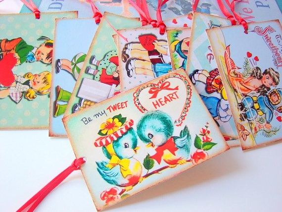 Valentine's Day Gift Tags  To My Sweetheart With by mimiandlucy