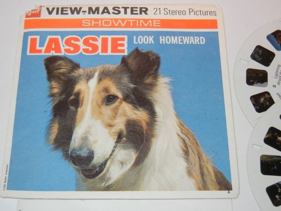 1965 Lassie Look Homeward 3 Reel View Master Set By Retropickins