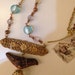 Vintage Assemblage Bird Necklace