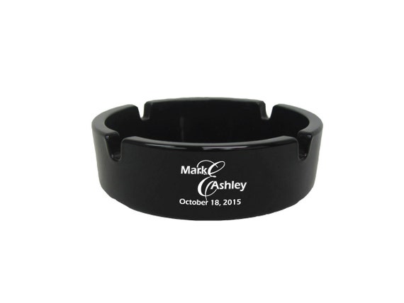 items similar to 24 custom personalized ashtray wedding items similar to 24 custom personalized ashtray wedding