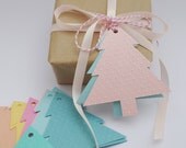 Christmas Tree Tags - Pastels - 20 Christmas Gift Tags Il_170x135