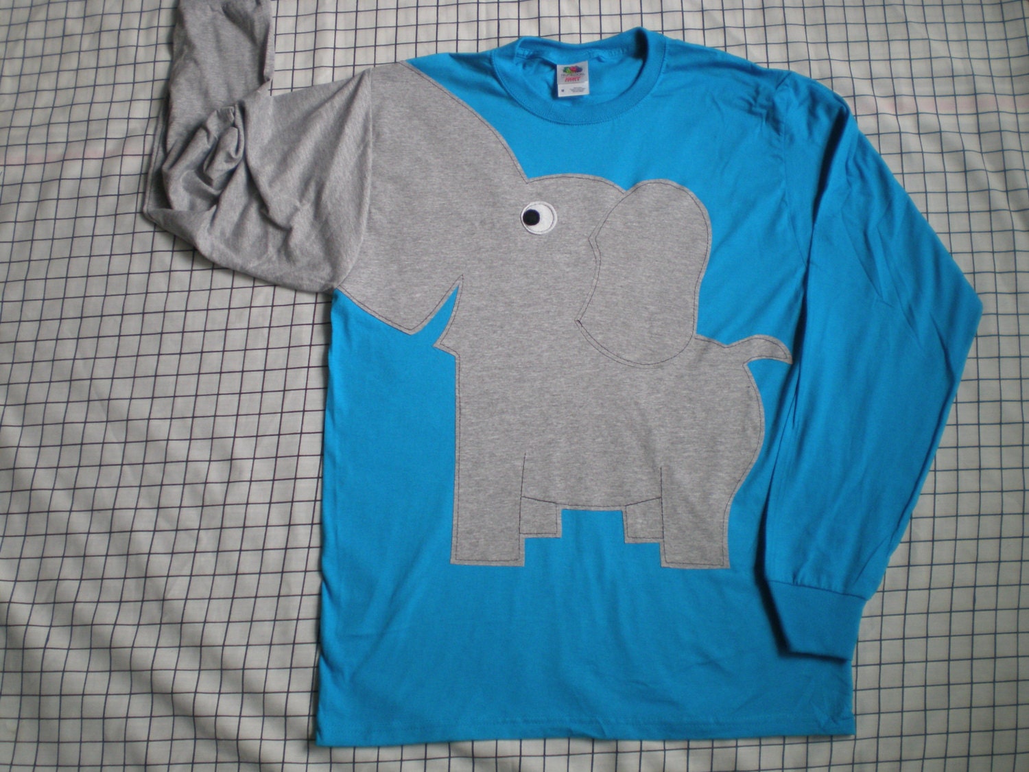 elephant trunk sleeve shirt