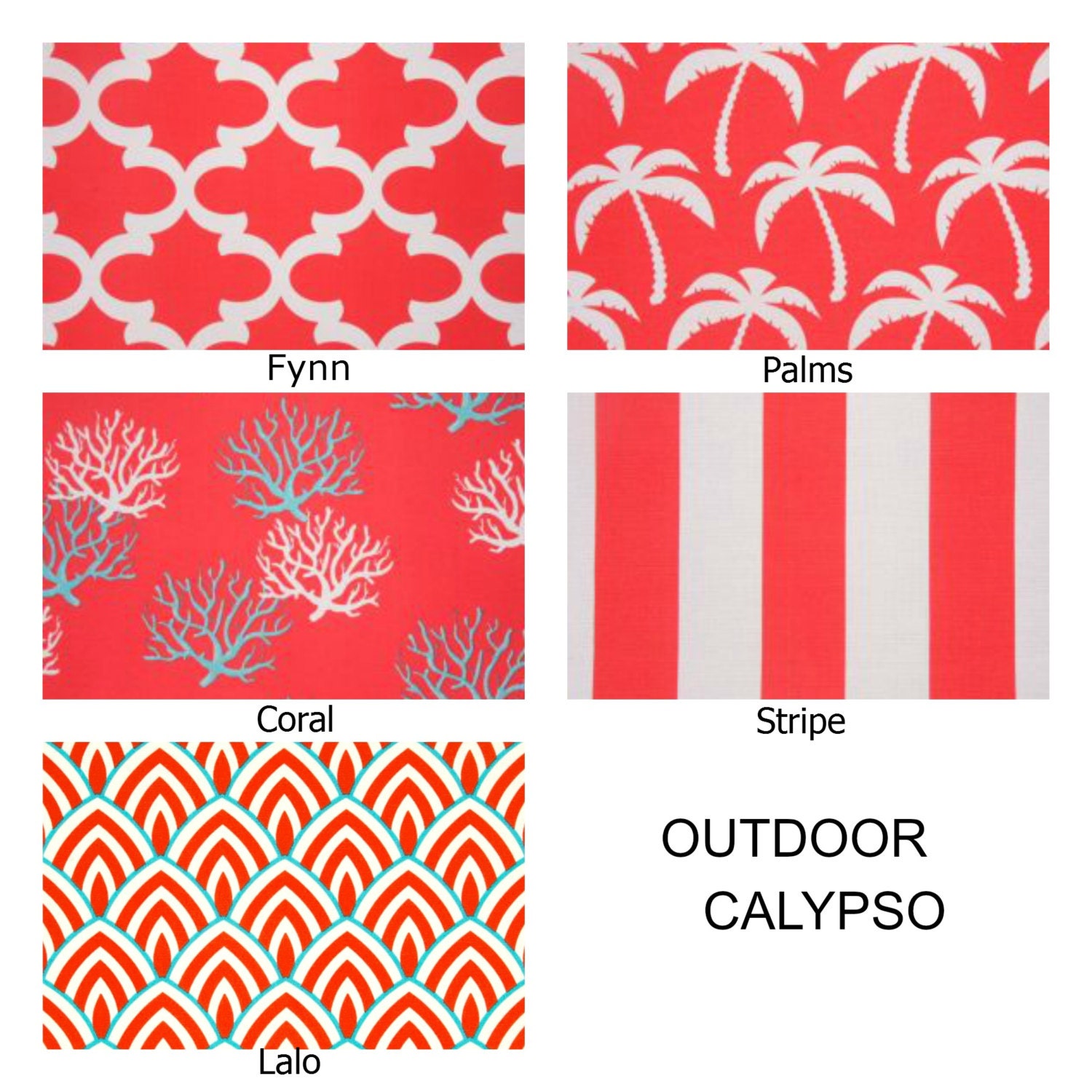 Red Aqua OUTDOOR Pillows Nautical Decorative Throw by SeamsToMe23