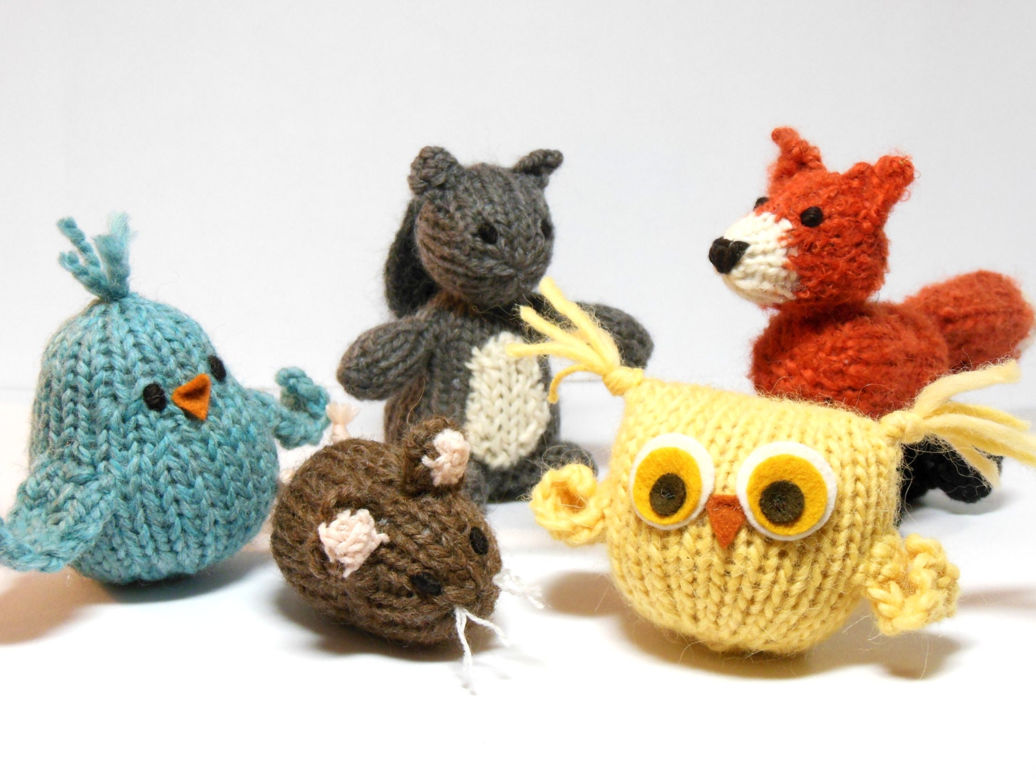 woodland creatures plush toys