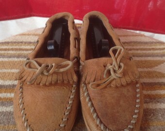 Vintage Minnetonka Moccasins w8.5 USA