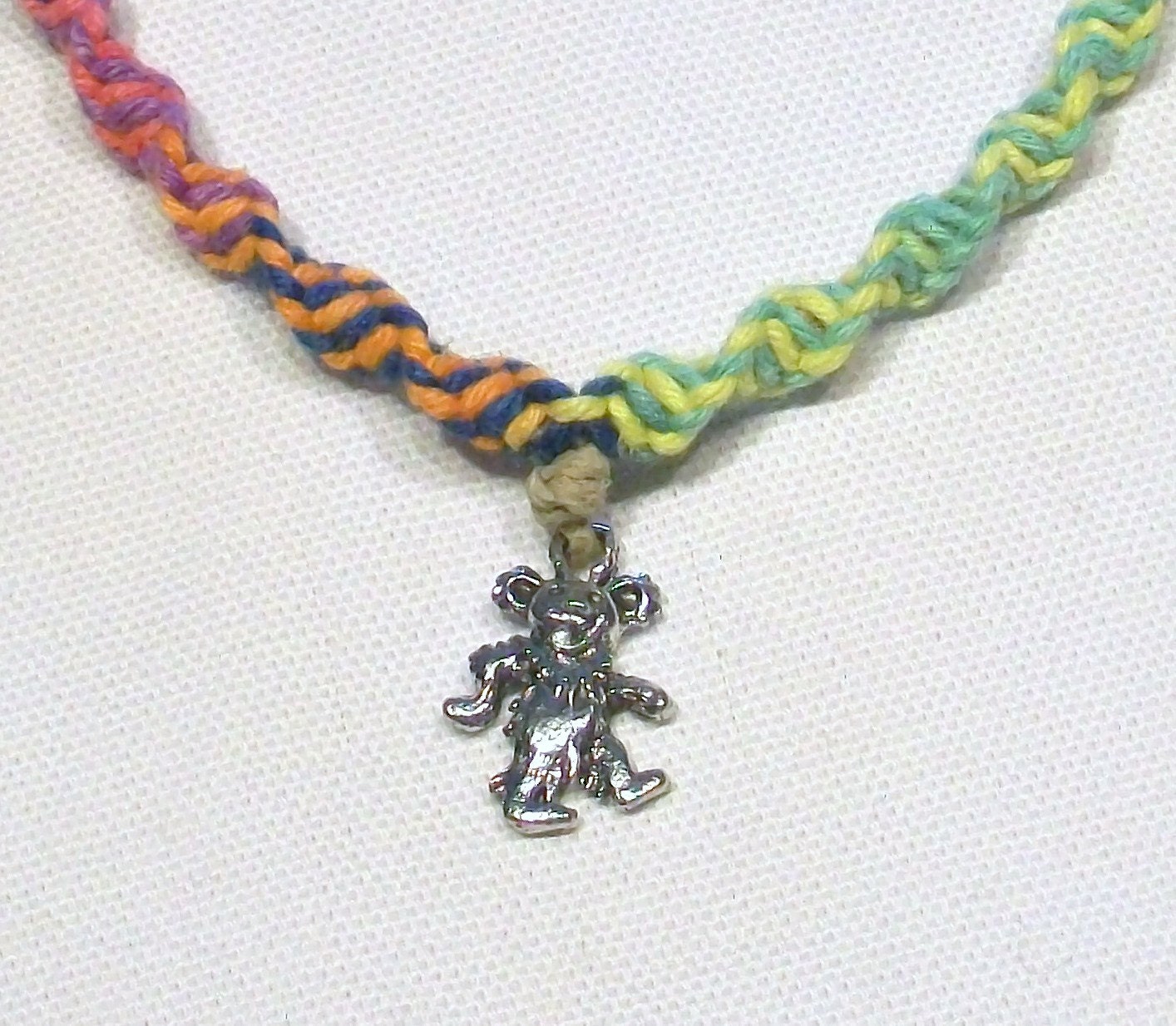 wire wrapping crystal grateful dead dancing bear