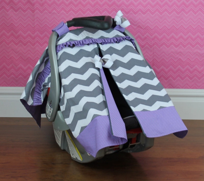 Car Seat Canopy by SassyMcTaffy on Etsy