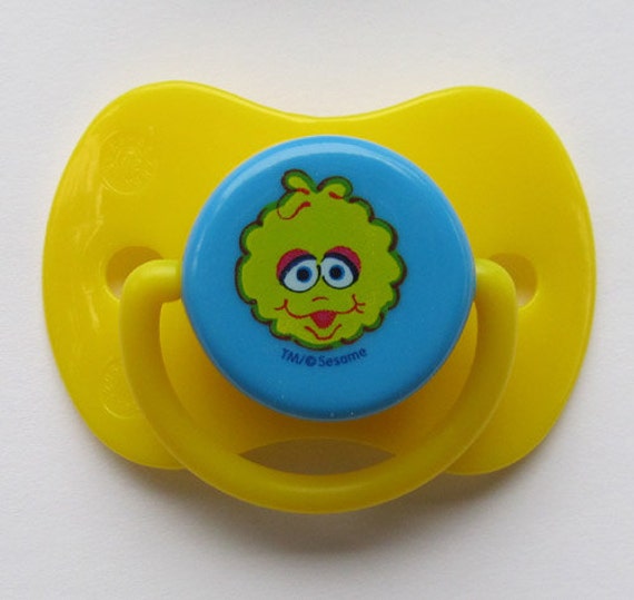Reborn Putty Doll Pacifier Cute Sesame Street Big