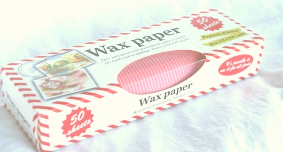 Boxed-pink Stripe Wax PaPER-50 sheets-BeRRY BaSKET LiNERS-sandwich-krafts- Birthday Parties, Showers, Weddings- Il_570xn