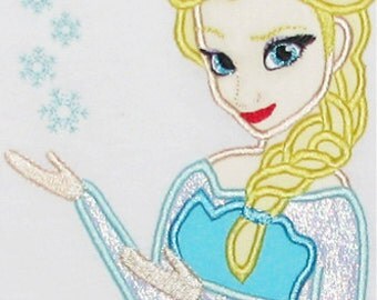 E1sa applique applique design digital instant download