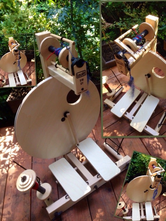 Louet S10C bobbin lead Spinning wheel DT Bobbin by saorisantacruz