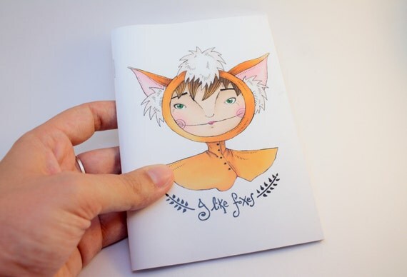 Zorro mini cuaderno