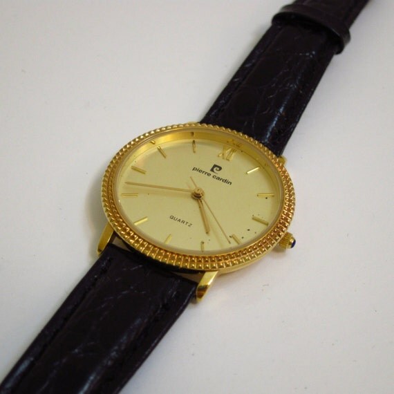 vintage pierre cardin watch