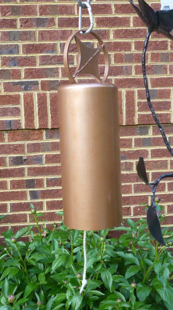Fire extinguisher tank bell wind chime by PSACustomCreations