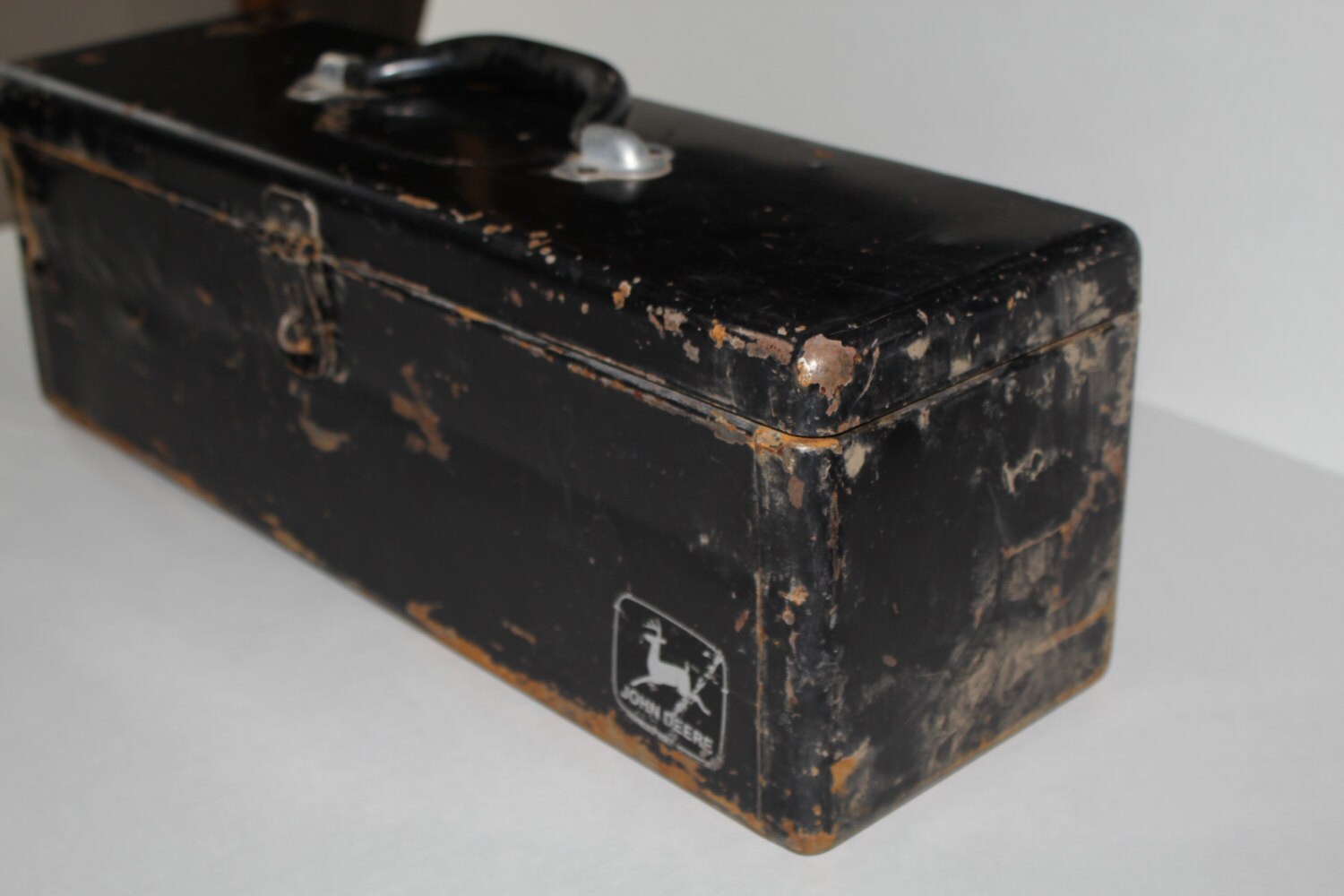 Vintage John Deere Tractor Toolbox Tool Chest