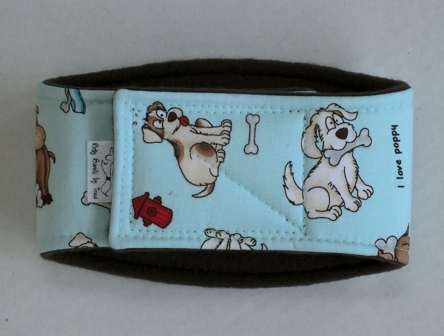 XS Long Cute Dogs Belly Band for male dogs with incontinence