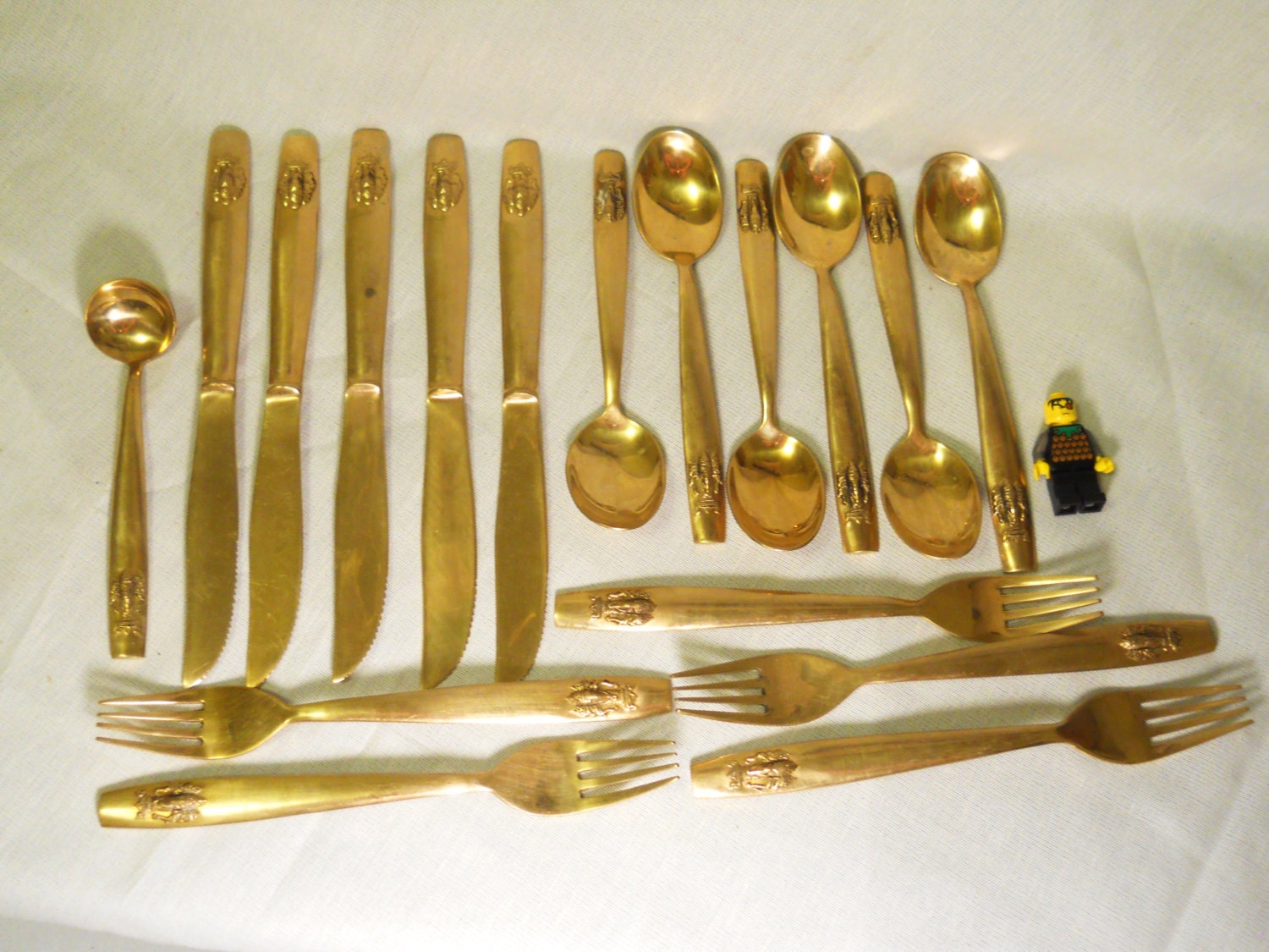 Bronze Elephant Flatware Thailand Bronze