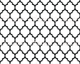 Lace Lattice Decorative Stencil MULTIPLE SIZES by CreativeStencils