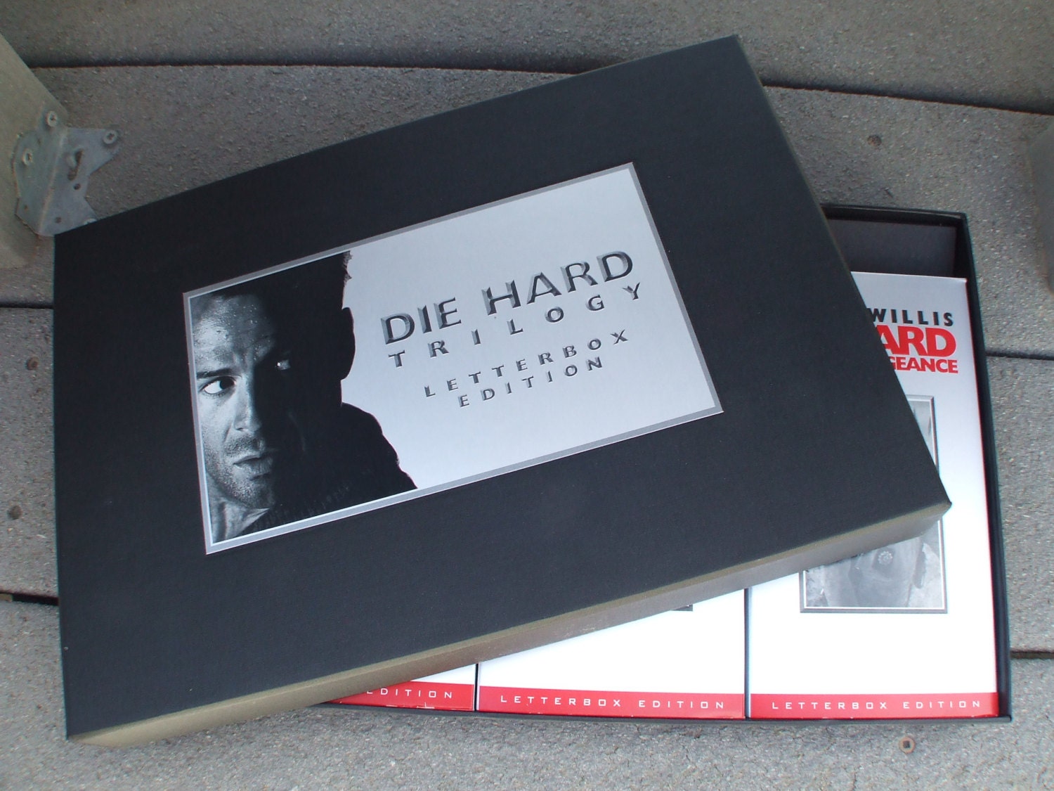 Die Hard Trilogy Letterbox Edition Digitally mastered VHS