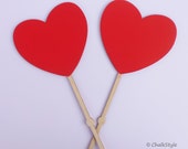 2 Chalkboard Photo Booth Props for Wedding Red Chalk Board Valentines Just Married Chalkboards Wedding Signs Prop Chalk Boards Il_170x135