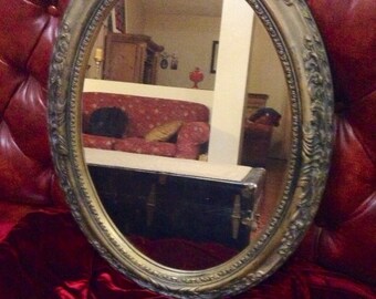 Beautiful Vintage oval mirror