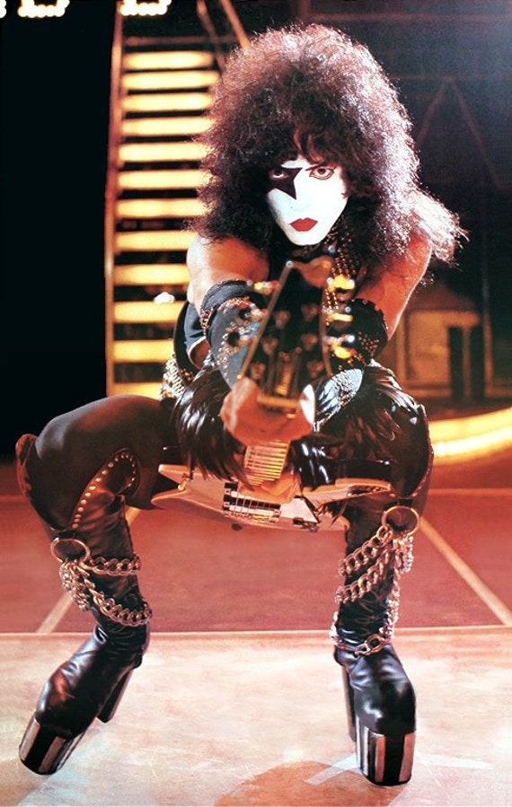 KISS Paul Stanley ALIVE II Era Poster Stand-Up Display Kiss