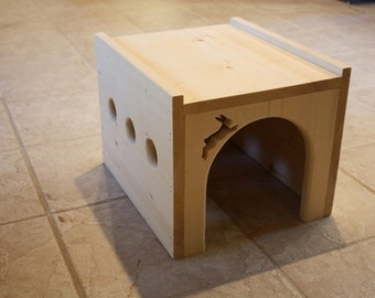 Rabbit house Etsy