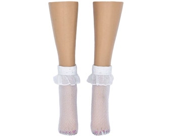 Ellowyne Wilde Doll Socks - White - Anklets - Doll Clothes