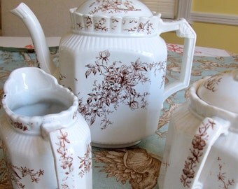 Antique Tea Set for Display