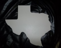 TEXAS  Decoration Corian cheese  Great Hanging woodturning Board * Wall or Cutting White  knife