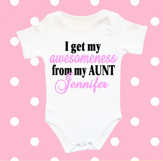 I get my awesomeness from my AUNT Aunt by TheGraphicTeeProject