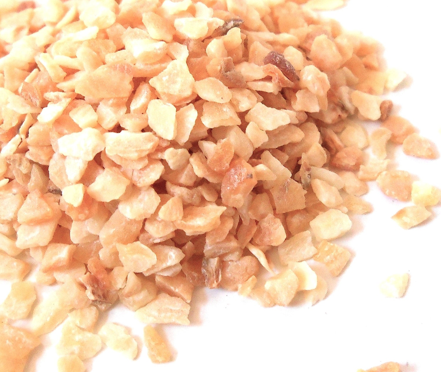 Organic Minced GARLIC Dried Garlic Bulb Bits Renowned