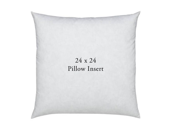 Items similar to Polyfill Pillow Form - 24 x 24 Pillow Insert - Premium ...