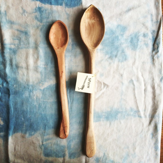 Items Similar To Large Hand Carved Wood Spoons On Etsy